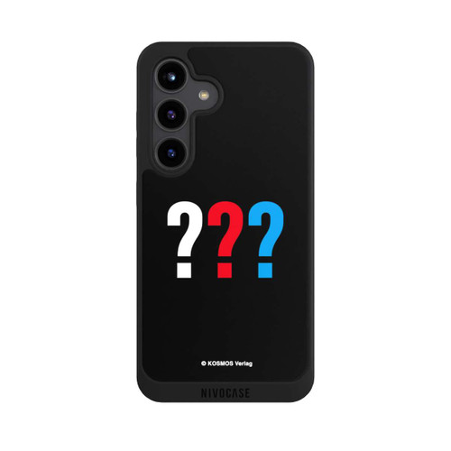 Samsung Galaxy S24 NIVOpure Drei Fragezeichen Logo