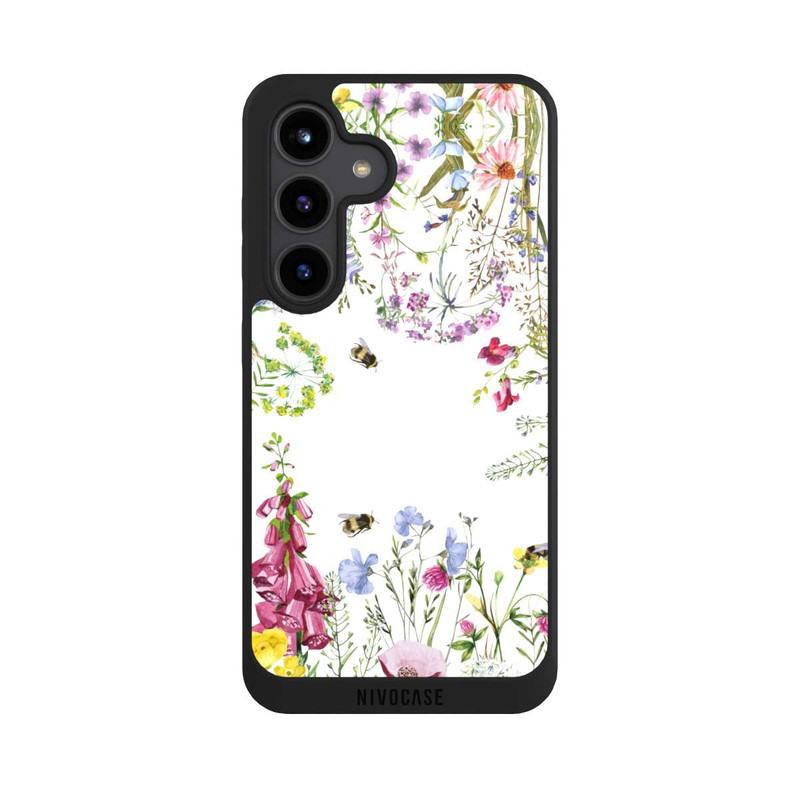 Galaxy S24 NIVOpure Sommerwiese Wildblumen Rahmen