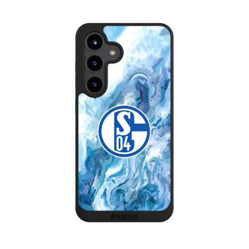 Samsung Galaxy S24 NIVOpure Schalke 04 Flüssig Blau