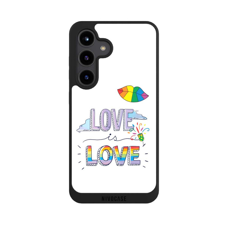 Galaxy S24 NIVOpure Love Is Love Rainbow