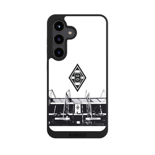 Samsung Galaxy S24 NIVOpure Borussia-Park Schwarz und Weiß