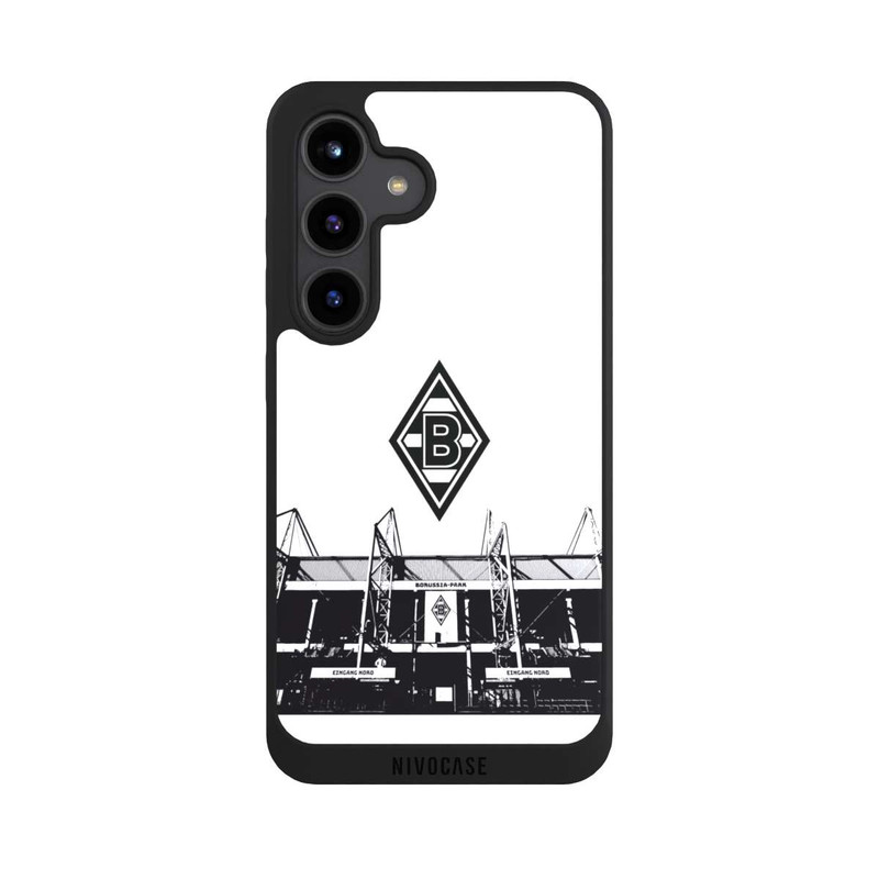 Galaxy S24 NIVOpure Borussia-Park Schwarz und Weiß