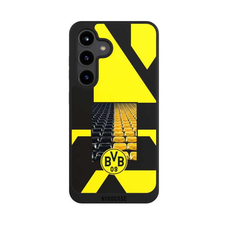 Galaxy S24 NIVOpure BVB Tribüne Schwarz Gelb