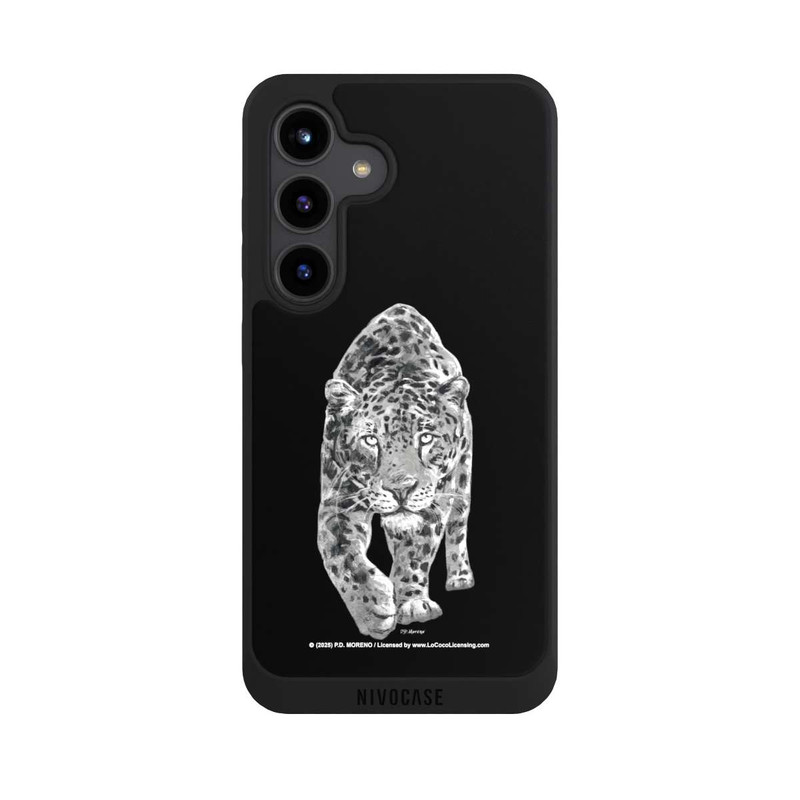 Galaxy S24 NIVOpure Leopard Schwarz