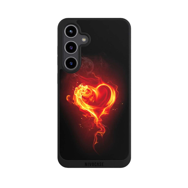 Galaxy S24 + NIVOpure Flame Heart