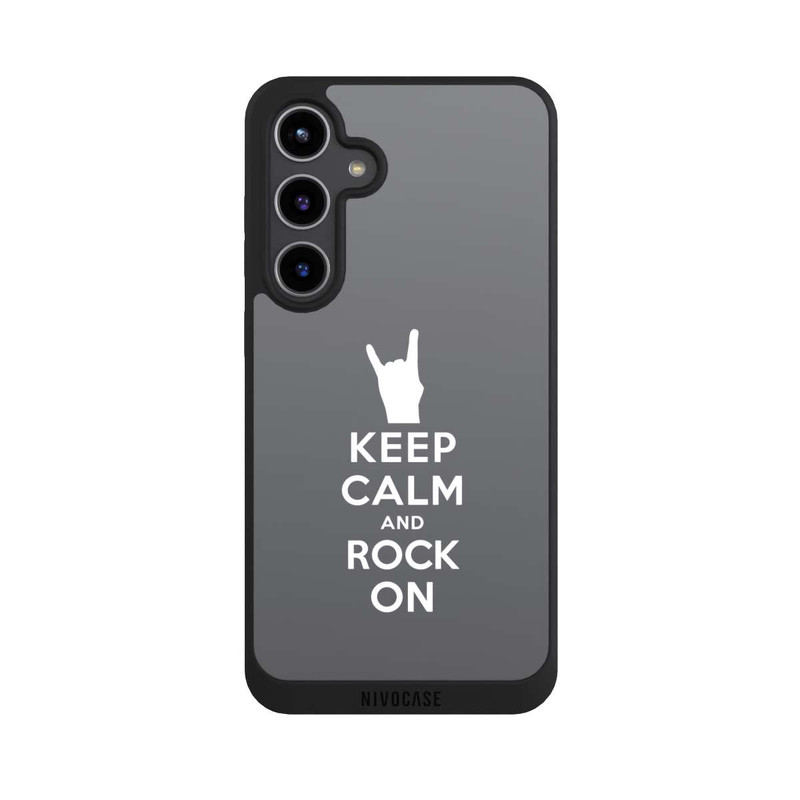 Galaxy S24 + NIVOpure Keep Calm and Rock on