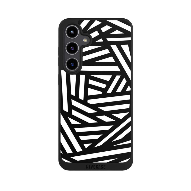 Galaxy S24 + NIVOpure Einfach schwarz und weiß1