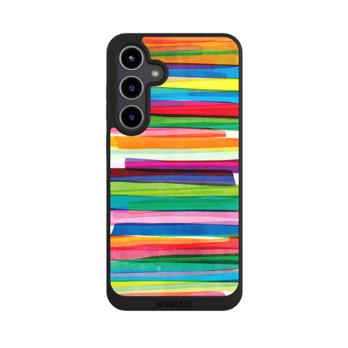 Samsung Galaxy S24+ NIVOpure Bunte Streifen1