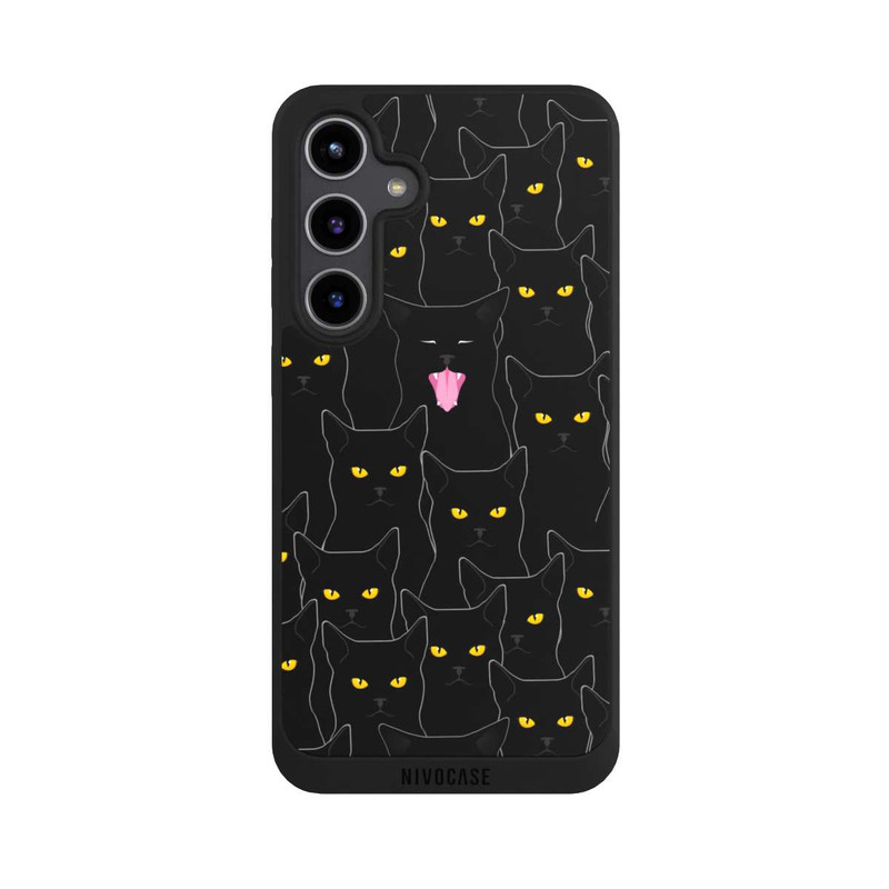 Galaxy S24 + NIVOpure Verhexte Katzen