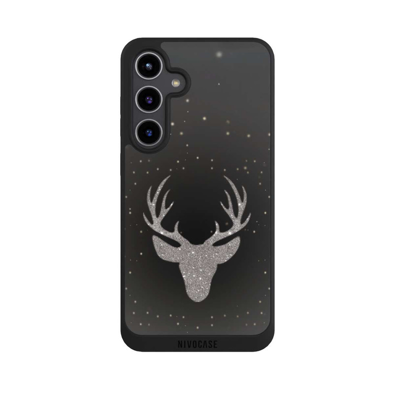 Galaxy S24 + NIVOpure Hirsch Glitzer Look