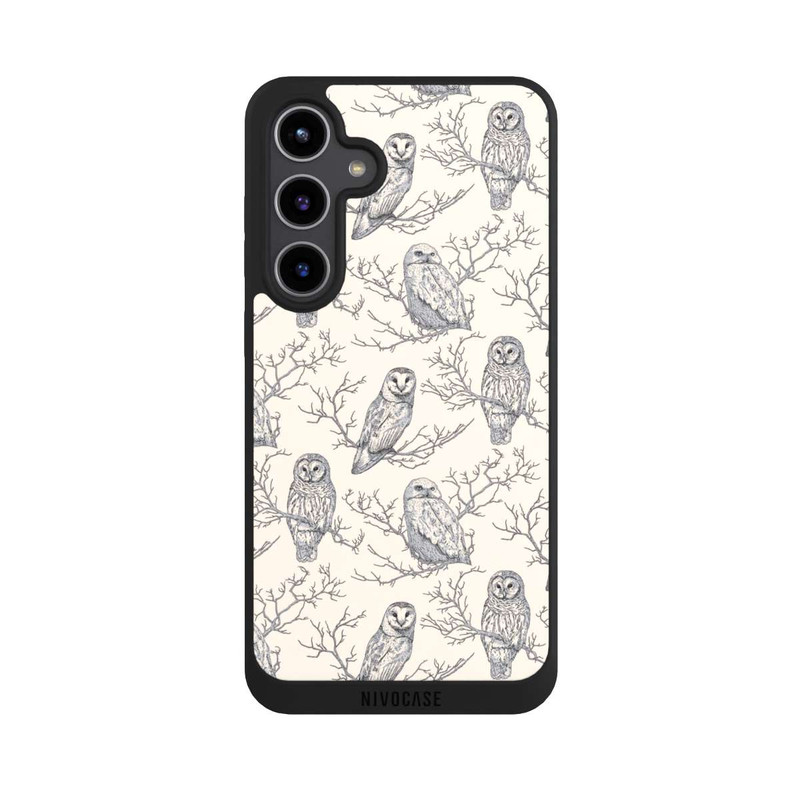 Galaxy S24 + NIVOpure Hiboux