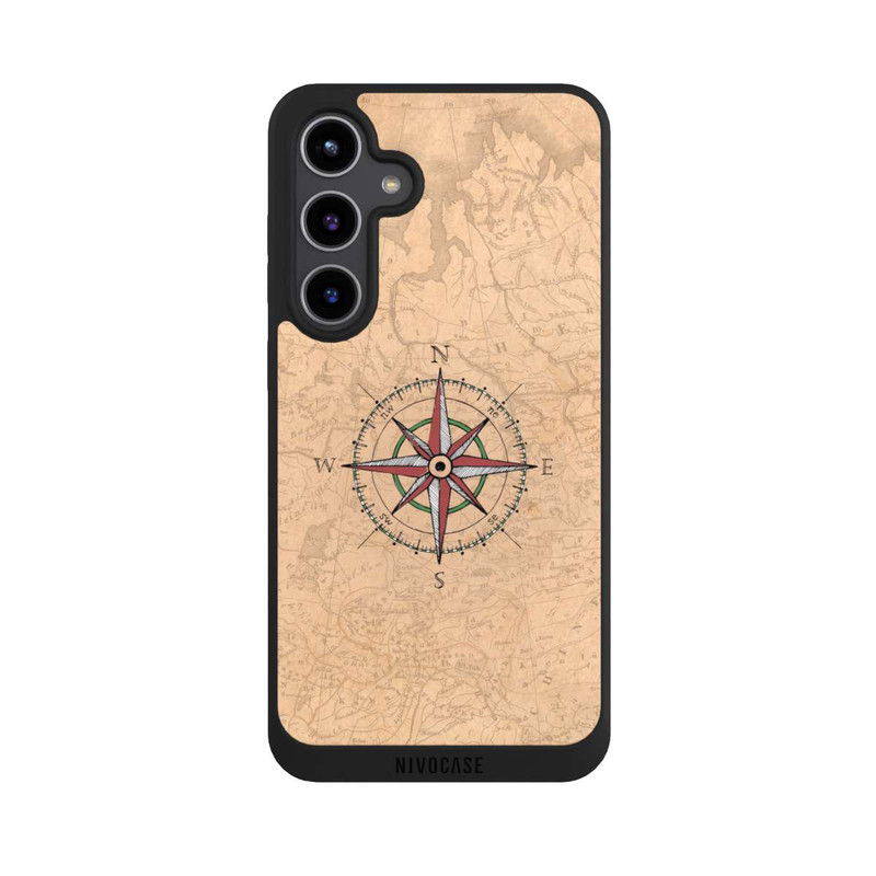 Galaxy S24 + NIVOpure Vintage compass