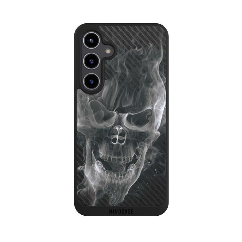 Galaxy S24 + NIVOpure Crâne Fumée Carbone