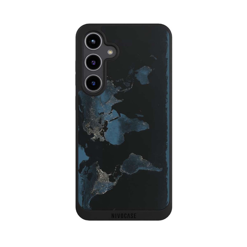 Galaxy S24 + NIVOpure Nightlight Worldmap