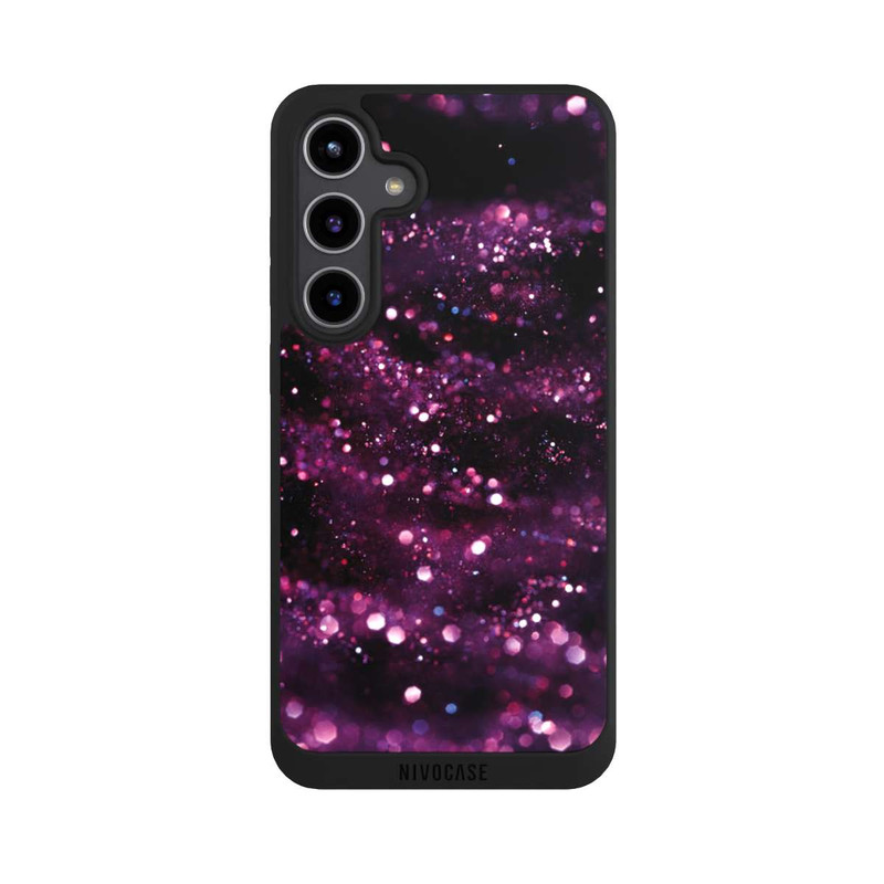 Galaxy S24 + NIVOpure Lilac Sparkles Look