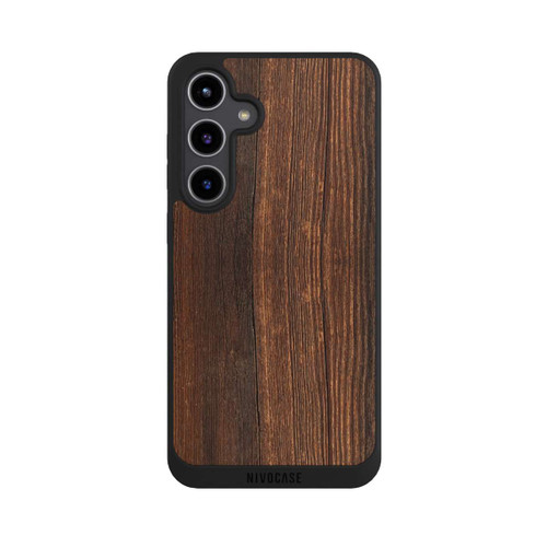 Samsung Galaxy S24+ NIVOpure Nußbaum Holzlook