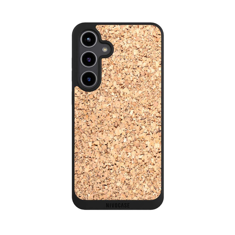 Galaxy S24 + NIVOpure Kork Holzlook