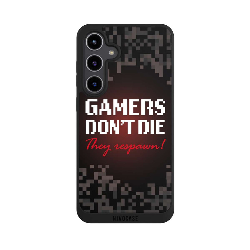 Galaxy S24 + NIVOpure Gamers Don't Die