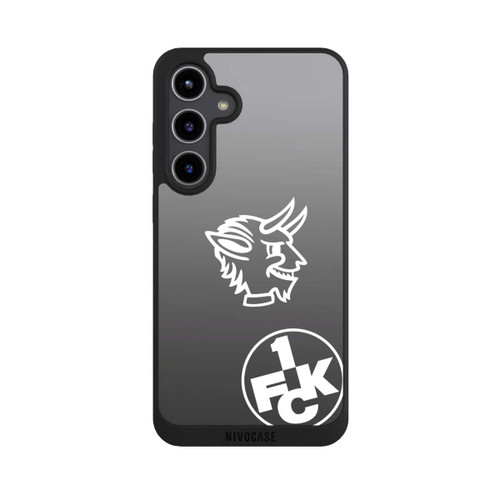 Samsung Galaxy S24+ NIVOpure Teufelskopf FCK auf Schwarz