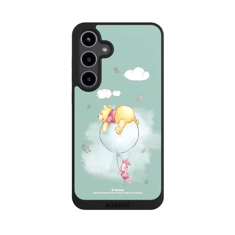 Galaxy S24 + NIVOpure Unerschrocken durch einen Ballon