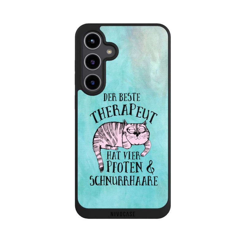 Galaxy S24 + NIVOpure Katze Therapeut