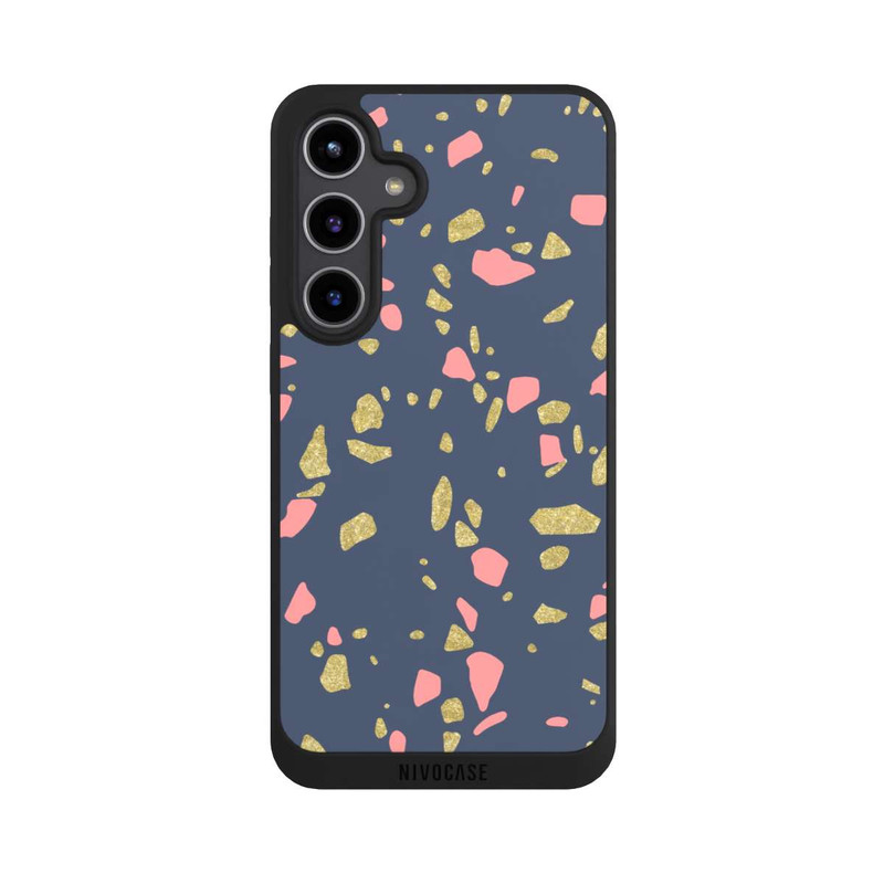 Galaxy S24 + NIVOpure Terazzo Look d'or