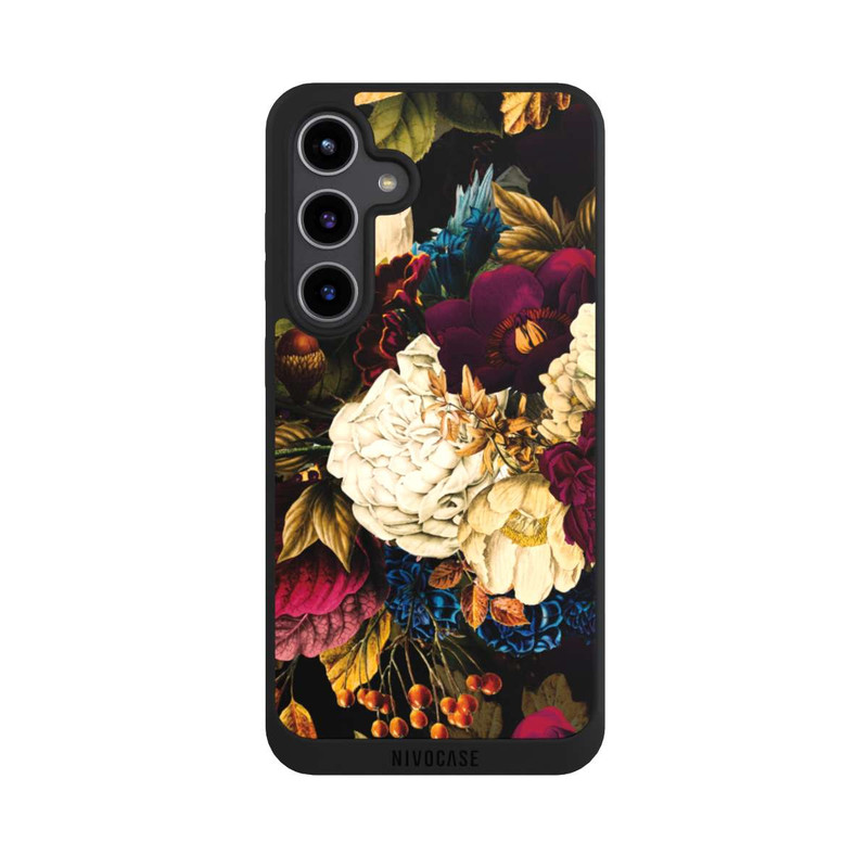 Galaxy S24 + NIVOpure Fleurs vintage sombres