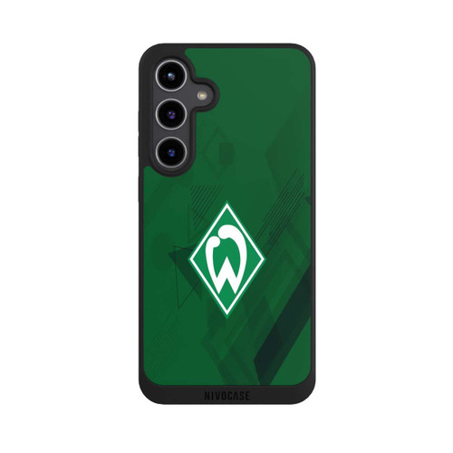 Samsung Galaxy S24+ NIVOpure Grüne Grafikelemente - Werder Bremen
