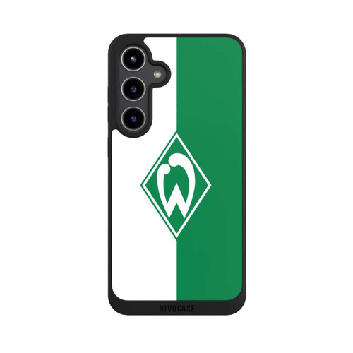 Samsung Galaxy S24+ NIVOpure Weiß-Grün - Werder Bremen