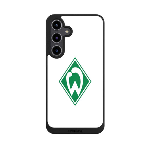 Samsung Galaxy S24+ NIVOpure Logo auf Weiß - Werder Bremen