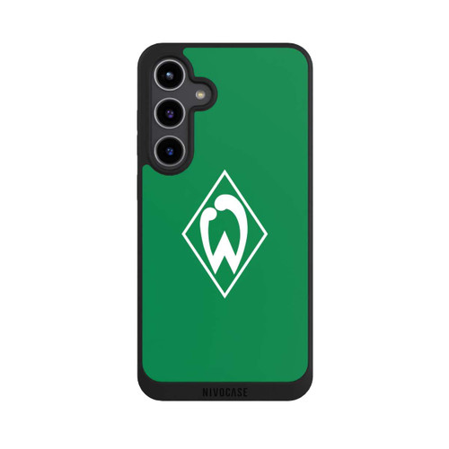 Samsung Galaxy S24+ NIVOpure Logo auf Grün - Werder Bremen