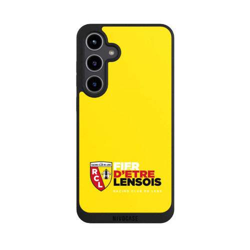 Samsung Galaxy S24+ NIVOpure Fond Logo RCL Jaune