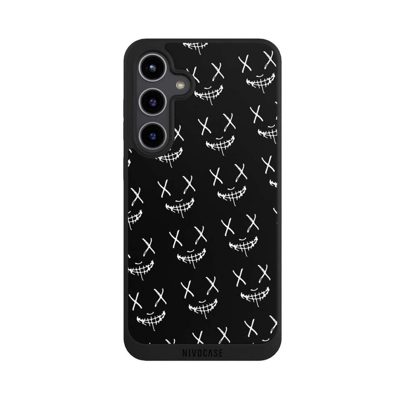 Galaxy S24 + NIVOpure Motif de masque noir