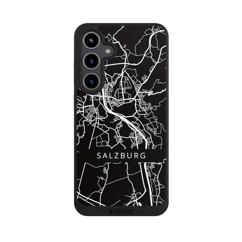 Galaxy S24 + NIVOpure Salzburg Stadtkarte