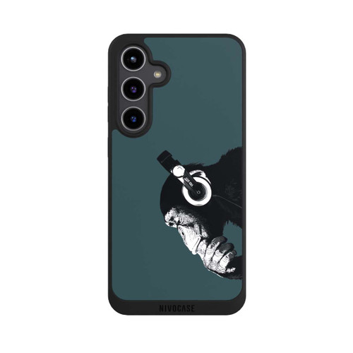 Samsung Galaxy S24+ NIVOpure Denkender Affe Blau