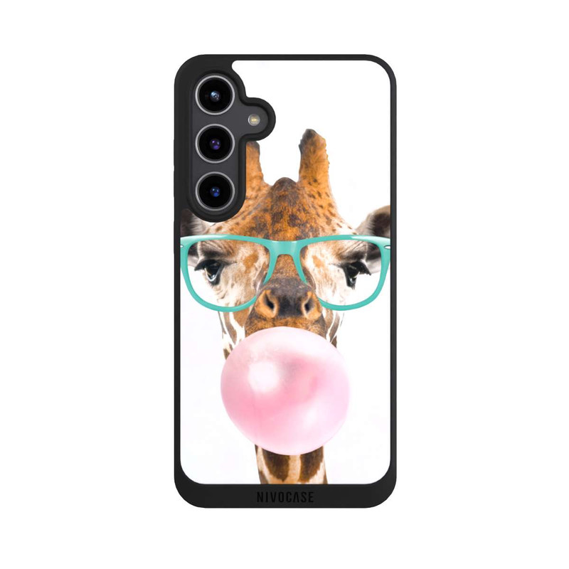 Galaxy S24 + NIVOpure Girafe avec chewing-gum
