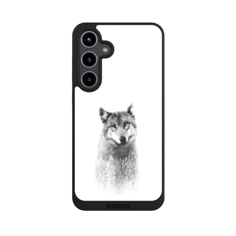 Galaxy S24 + NIVOpure Le loup et la forêt