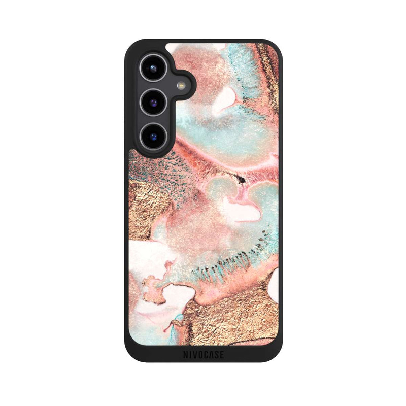 Galaxy S24 + NIVOpure Pretty Ink Gold Print