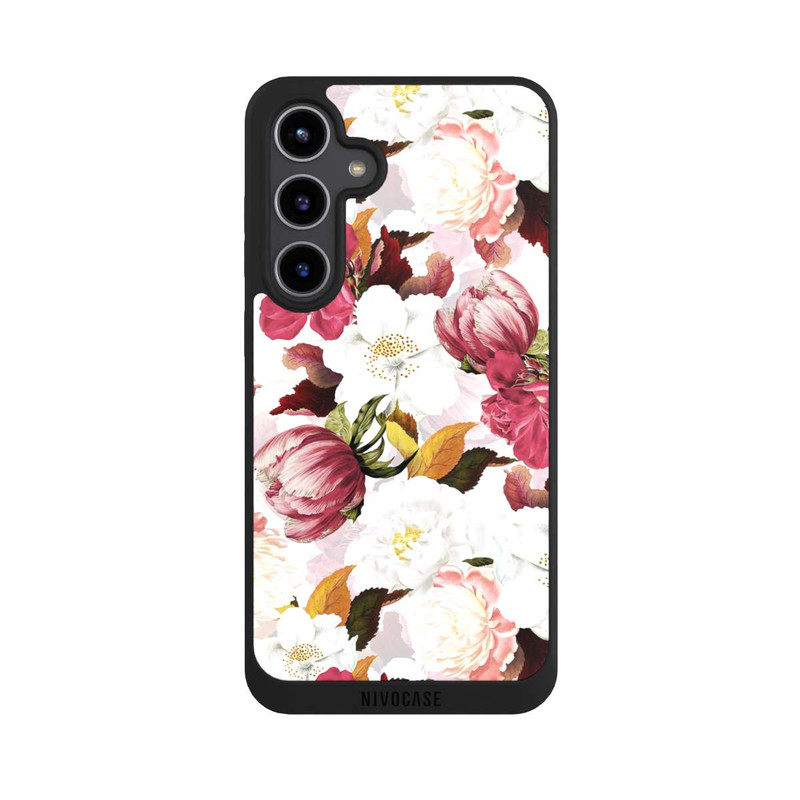 Galaxy S24 + NIVOpure Leichte mädchenhafte Blumen
