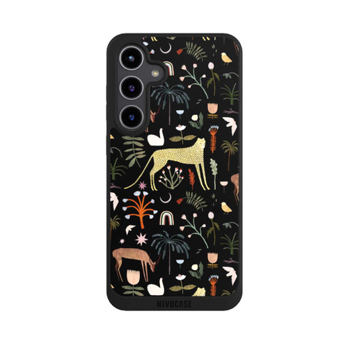 Samsung Galaxy S24+ NIVOpure Wild garden letters by Léa Le Pivert