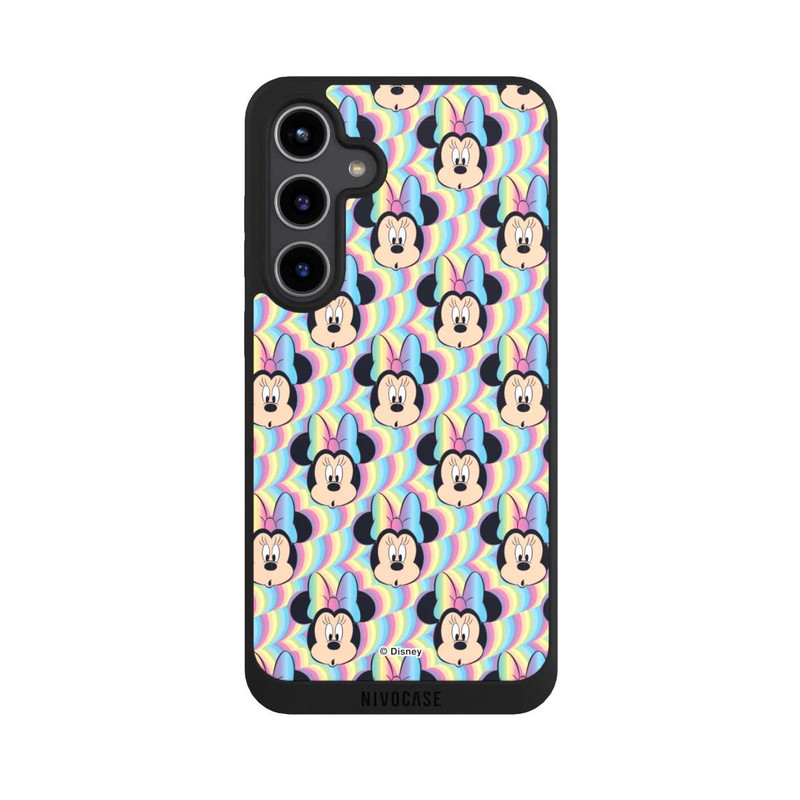 Galaxy S24 + NIVOpure Minnie Visages d'arc-en-ciel