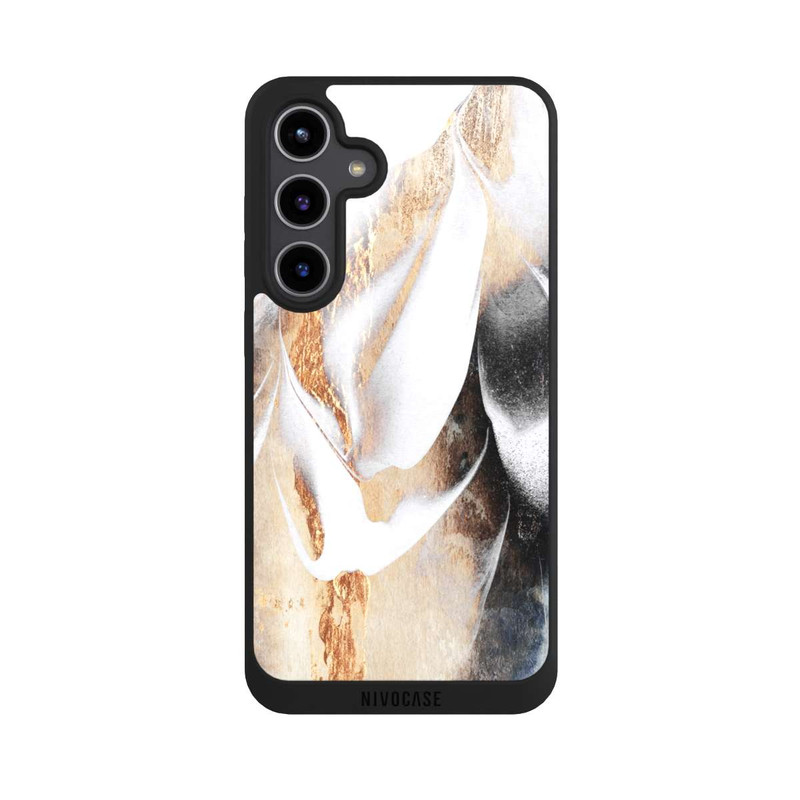 Galaxy S24 + NIVOpure Apaisez votre âme Gold Print