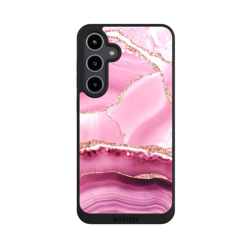 Galaxy S24 + NIVOpure Meerjungfrauen Pink Marmor