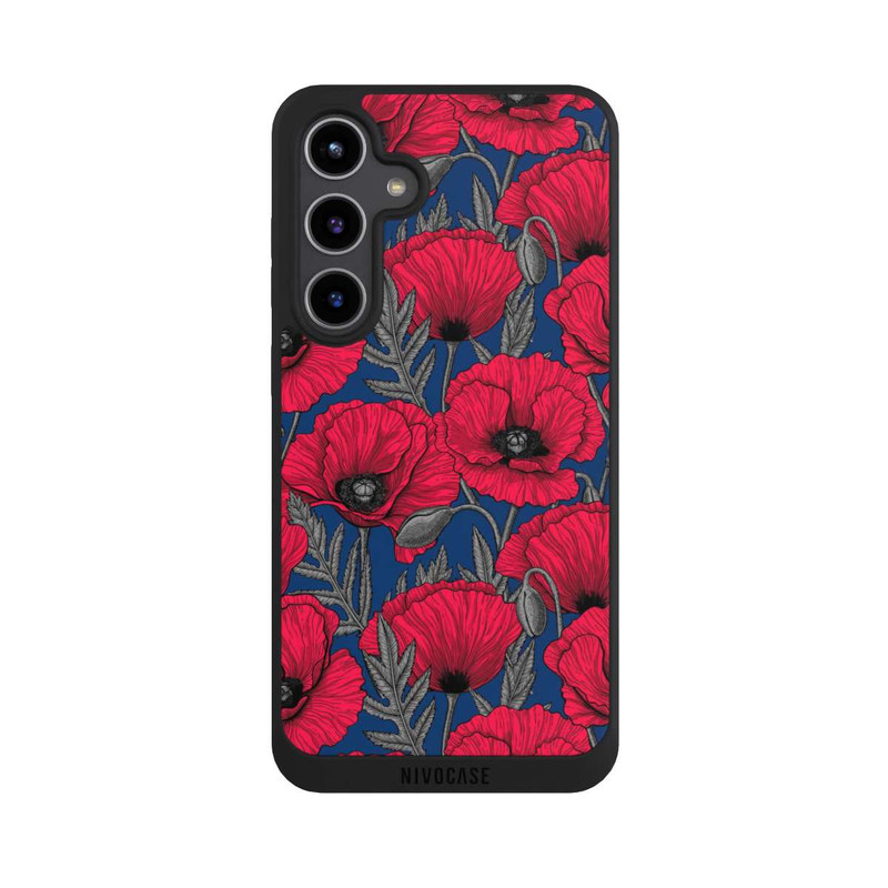 Galaxy S24 + NIVOpure Night poppy garden