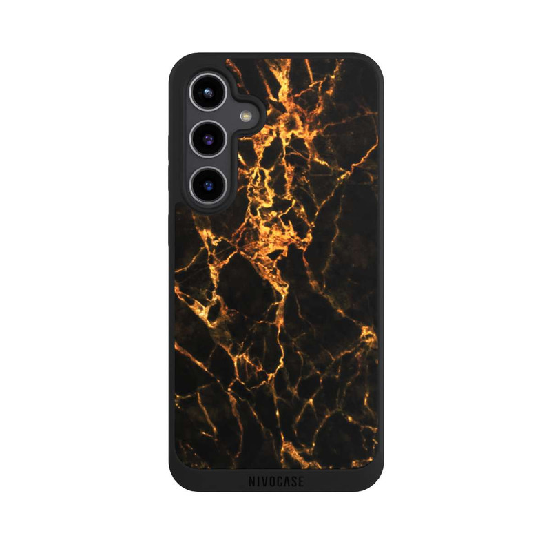 Galaxy S24 + NIVOpure Golden marble