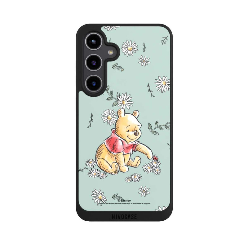 Galaxy S24 + NIVOpure Winnie Puuh Gänseblümchen und Käfer Liebe