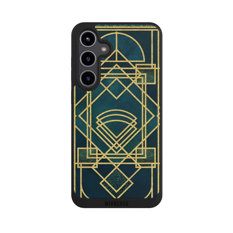 Galaxy S24 + NIVOpure Art Deco Quadrat