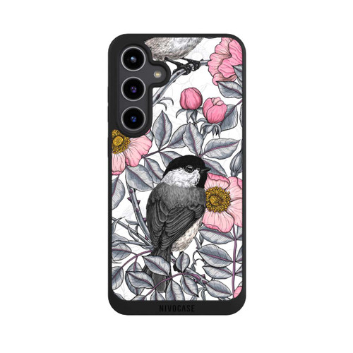 Samsung Galaxy S24+ NIVOpure Chickadees and Wild Rose