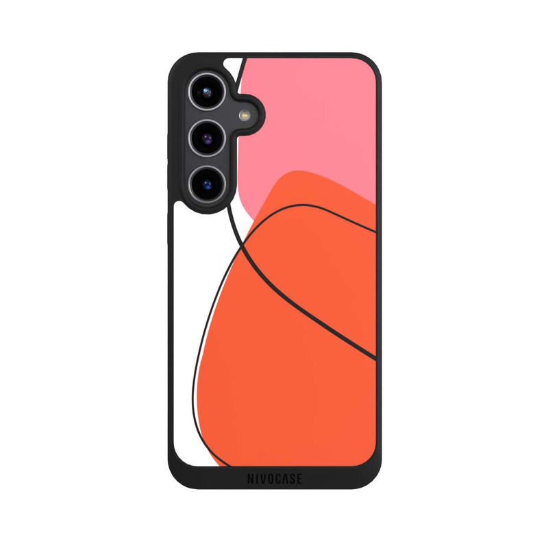 Galaxy S24 + NIVOpure Mon art orange