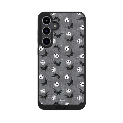 Samsung Galaxy S24+ NIVOpure Jack Grey Pattern Tim Burtons Nightmare before Christmas